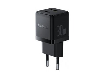 Сетевое з/у baseus fast charger c+u 30w eu p1011160a113-00 (черный) в Орше Электросила