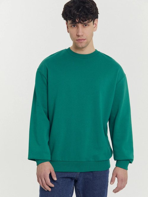 Свитшот мужской в зеленом цвете, фото 4 из 12