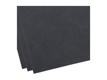 Картонная обложка для переплета BRAUBERG A4 230 г/м2 100 шт 530837 (черный)