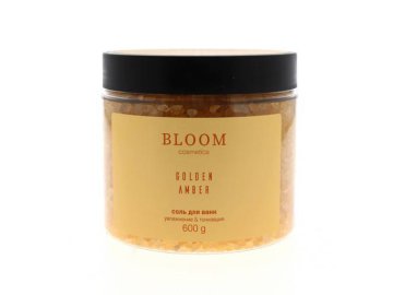 Соль для ванн BLOOM Cosmetics Золотой Янтарь природная, 600 г