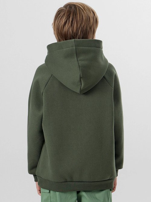 Теплое худи для мальчиков с начесом, фото 2 из 8