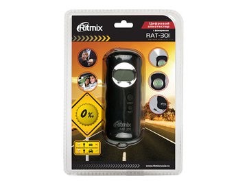 Алкотестер Ritmix RAT-301 в Пинске 5 элемент