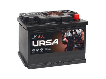 Автомобильный аккумулятор URSA Extra Power 60 Ah 520A R+ на акции в магазинах 5 элемент
