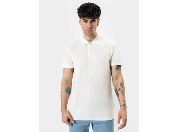 Джемпер-поло хлопковый в белом цвете Марк Формель