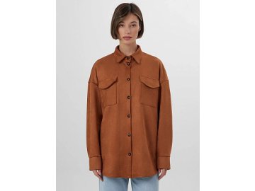 Жакет женский коричневый