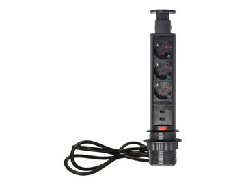 Блок розеточный Orno OR-AE-1349-B 1,8 м