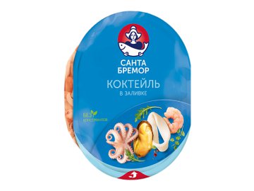 Паста из морепродуктов Санта Бремор Мидии в соусе Сальса 150 г