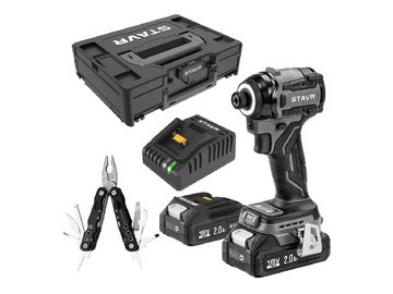 Ударная дрель-шуруповерт STAVR SID 18BL-200V-2K