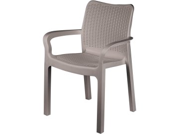 Стул пластиковый InGreen Rattan французский платан