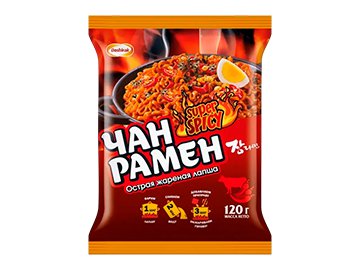 Лапша Доширак Чан рамён острая жареная 120 г