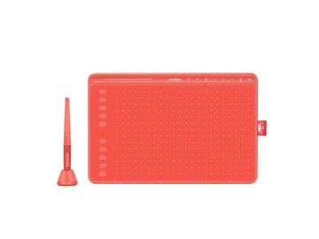 Графический планшет Huion HS611 (коралловый красный)