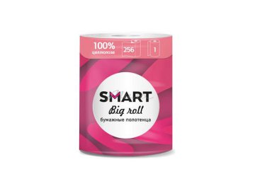 Полотенца бумажные SMART Big roll, двухслойные, 1 шт