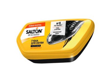 Губка д/обуви SALTON черный д/гладкой кожи с норковым маслом