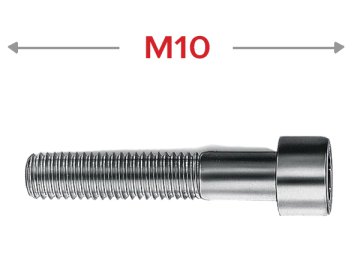 Винт с внутр.шестигр. М10x50 оцинк. кл.пр. 5,8 DIN 912 (10шт) FixHaus на акции в магазинах Ома