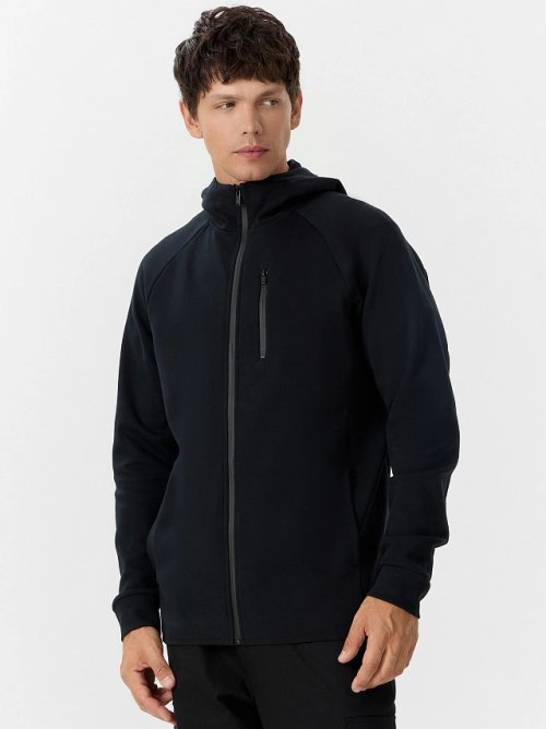 Толстовка мужская в черном цвете, фото 3 из 9