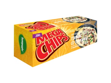Чипсы "MEGA CHIPS"(грибы/смет.)200г