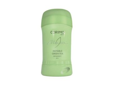Дезодорант-стик для тела CORIMO Invisible Green Tea твердый гелевый, 60 г