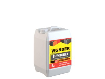 Грунтовка WUNDER (концентрат 1:1), 5 кг