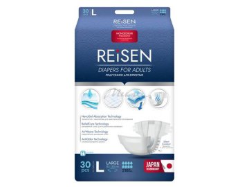 Подгузники для взрослых REISEN, размер L, 30 шт Мила