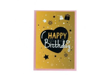 Открытка Happy Birthday, арт. SLWOIU-60