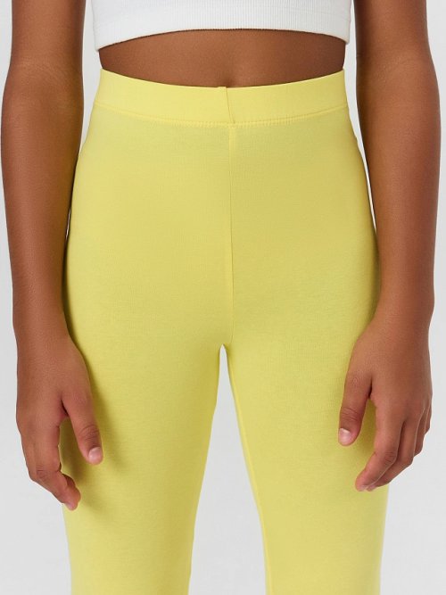 Леггинсы для девочек желтые, фото 4 из 5