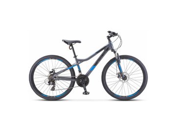 Велосипед Stels Navigator-610 MD (14" Антрацитовый/синий) 26" LU098465 LU091646
