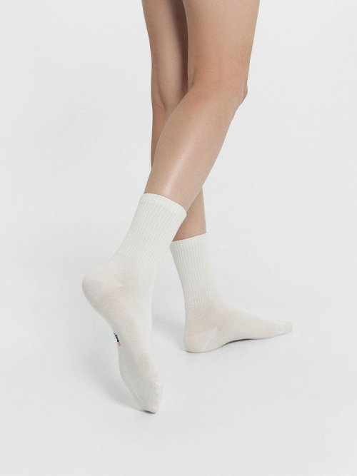 Носки женские в молочном цвете, фото 2 из 4
