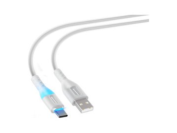 Кабель ATOMIC LEDIT USB-A - USB-C 30.369 (белый)