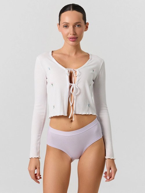 Трусы шортики женские лиловые, фото 1 из 24