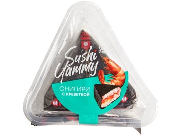 Ролл Онигири креветка,соев.с.(ох)ЮЛ110г