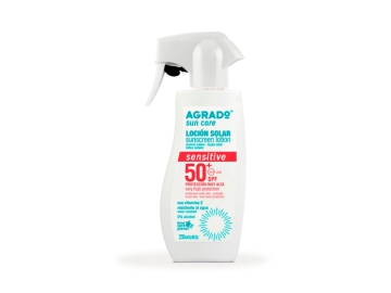 Лосьон для чувств кожи солнцезащит SPF50+ AGRADO 250 мл