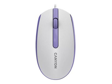 Мышь Canyon M-10 (CNE-CMS10WL) бело-лавандовый из каталога 5 элемент