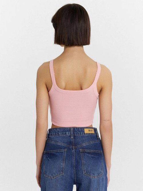 Топ женский розовый, фото 2 из 6