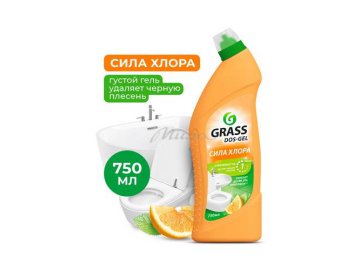 Гель чистящий DOS GEL Сила цитрусов универсальный, 750 мл
