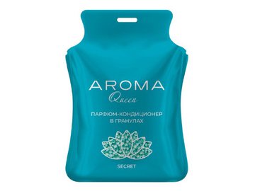 Набор Парфюм-кондиционер в гранулах для стирки AROMA QUEEN BOUQUET/SECRET 210*2 шт. 5 элемент