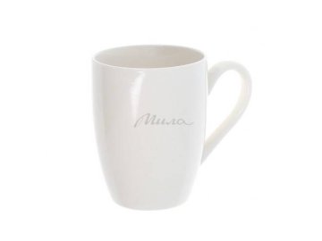 Кружка керамическая белая, 350 мл, арт. 7012306061