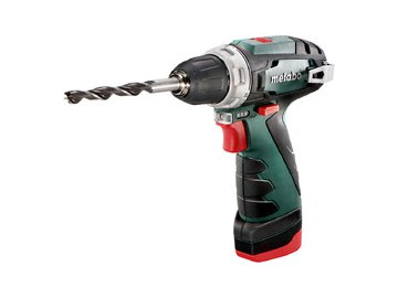 Дрель-шуруповерт Metabo PowerMaxx BS Basic (600984000) с 2-мя АКБ
