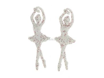 Украшение новогоднее подвесное Балерина 14 см, 2 шт, арт. 7012307052