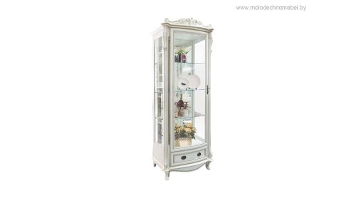 Шкаф с витриной Луи ММ-240-01, фото 1 из 12
