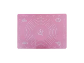 Коврик силиконовый для теста Art&Home 30х40см (розовый) PX241219-2