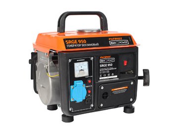 Бензиновый генератор Patriot Max Power SRGE 950 (474102020)