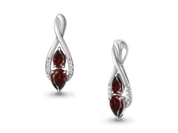 Подвеска декоративная Aquamarine, серебро 925 проба, вставка фианит