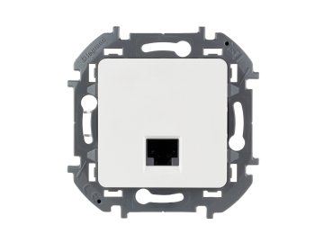 Legrand INSPIRIA бел. Розетка комп. RJ45 (без рамки) 673825