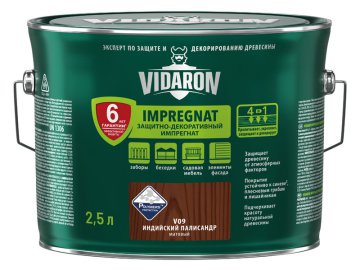 Импрегнат Vidaron индийский палисандр 2,5л