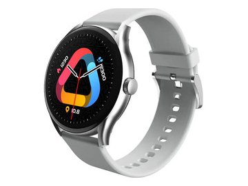 Умные часы QCY GT S8 WA23S8A (серебристый/белый)