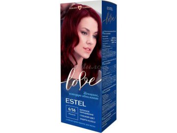 Краска для волос ESTEL Love Intense, тон 6/56 махагон, 100 мл