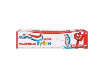 Паста зубная детская AQUAFRESH My little teeth мои молочные зубки, 50 г