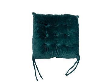 Подушка для сидения Art&Home Velvet Echo изумрудный SMZZ9309-1