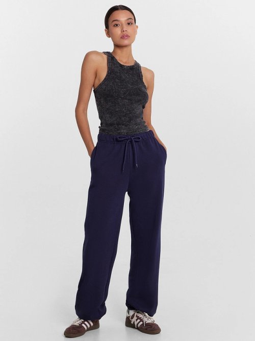 Брюки женские в синем цвете, фото 5 из 7