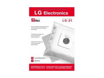 Пылесборник (мешок) для пылесоса profilters lg-21 (4 шт) в Орше Электросила